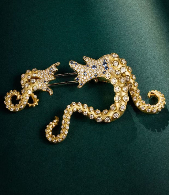 Abstract Brooch
